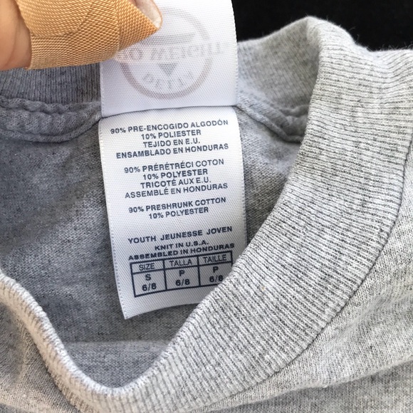 Myrtle Beach South Carolina Short Sleeves Gray Tee Delta Pro Weight Boys S 6/8 - Picture 7 of 10